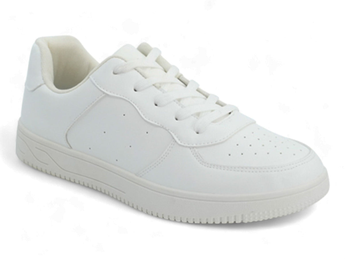 Men`s Triple White Low Top Sneaker