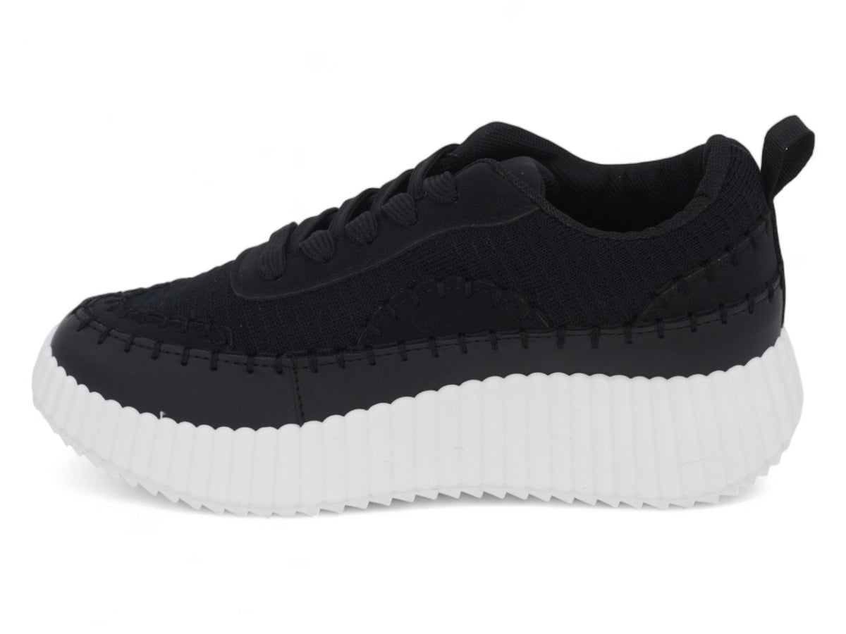 Women`s Black Charleigh Platform Sneaker