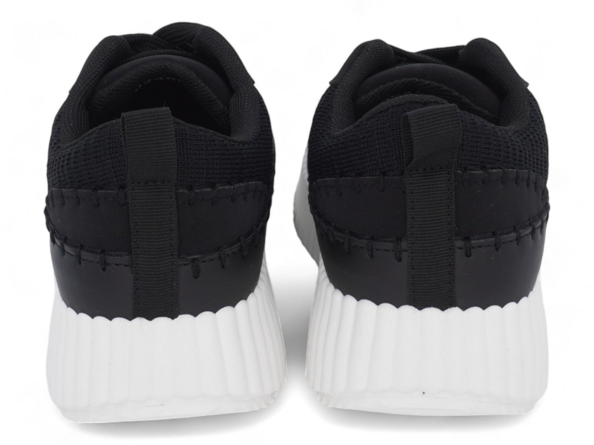 Women`s Black Charleigh Platform Sneaker