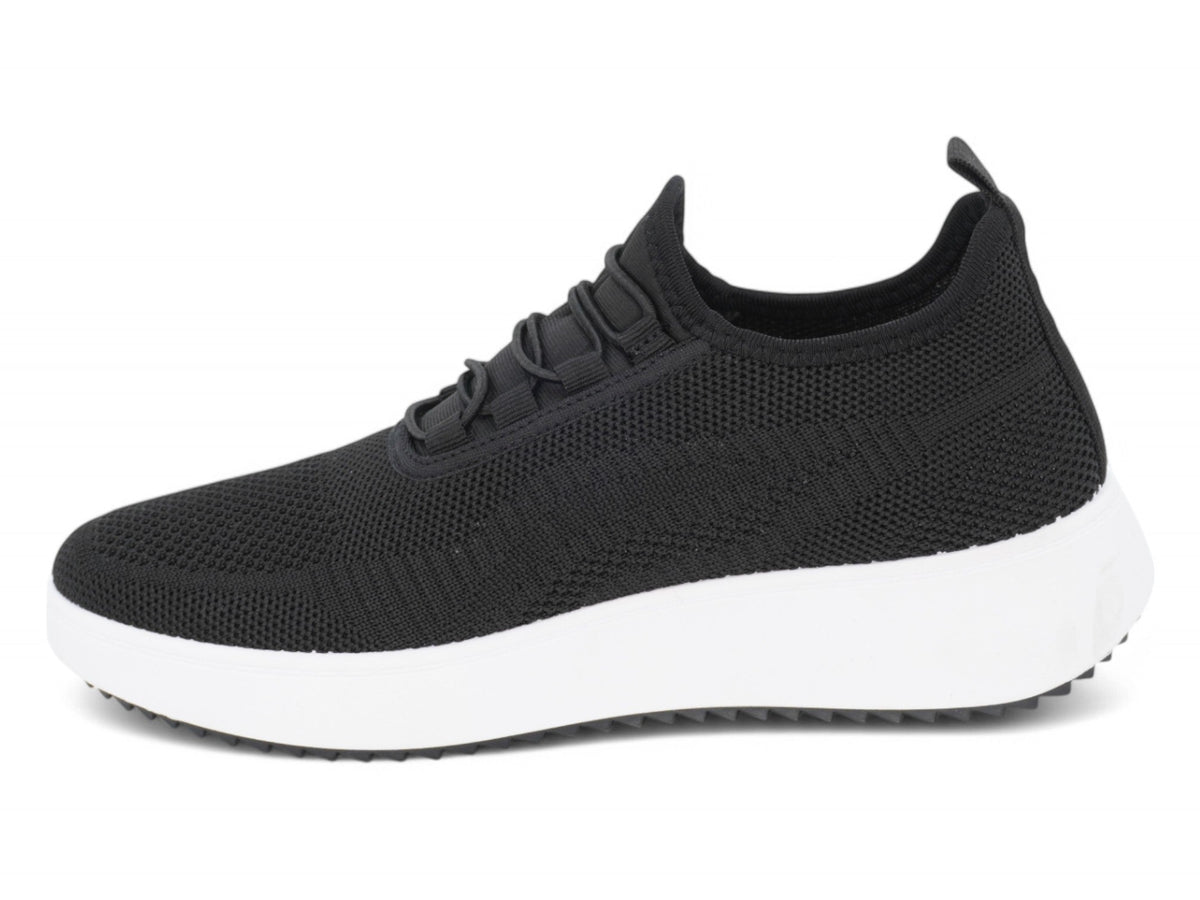 Women`s Black Bungee Sneaker